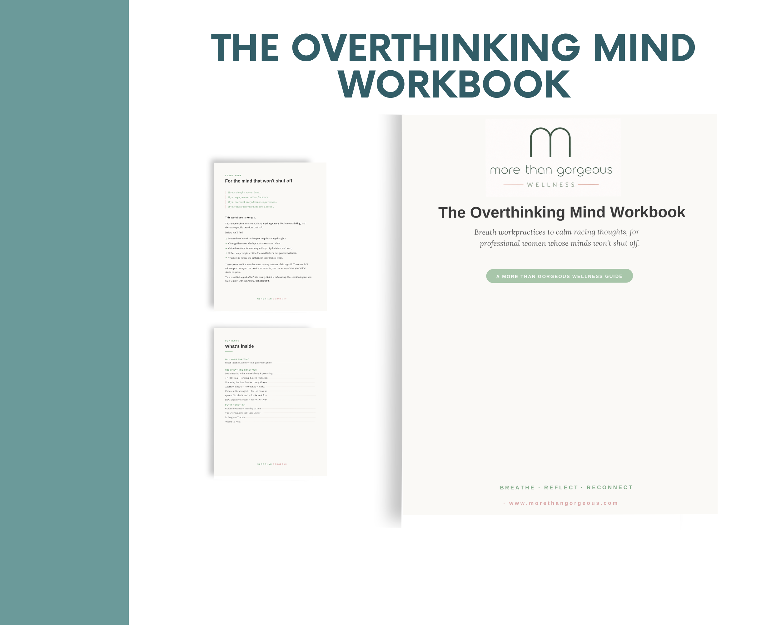 MTG The Overthinking Mind Workbook